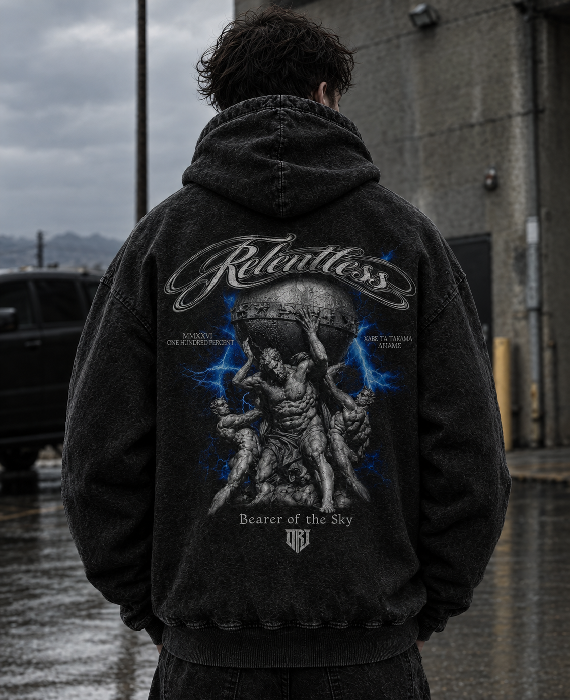 Relentless Washed Hoodie