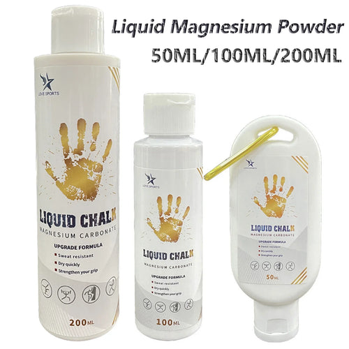 Liquid Chalk Grip Cream (50/100/200ml) – Anti-Slip Power for Lifting & Climbing