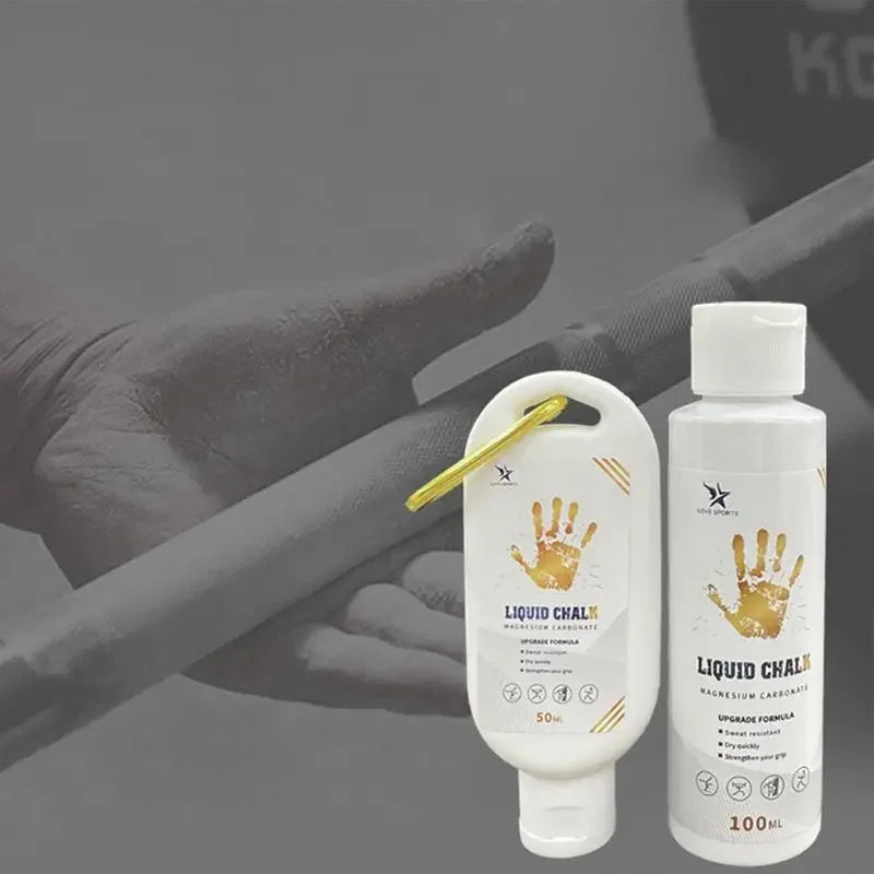 Liquid Chalk Grip Cream (50/100/200ml) – Anti-Slip Power for Lifting & Climbing