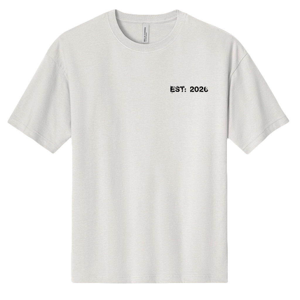 Knight Pump Cover front view by Driven By Iron oversized gym pump cover hoodie built for strength training, lifting, and disciplined athletes